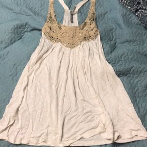 Beaded tank top